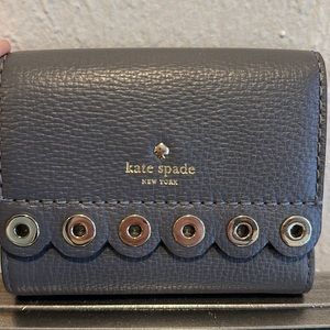 Kate Spade Grey Leather Wallet